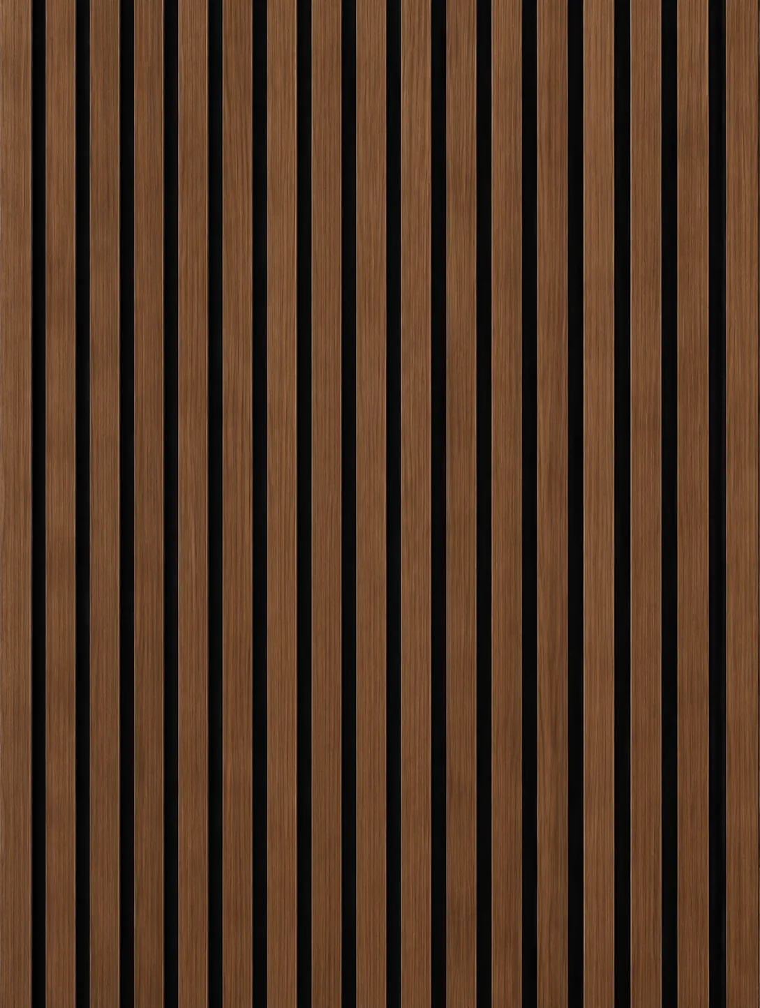 Palillería de madera con ranuras negras