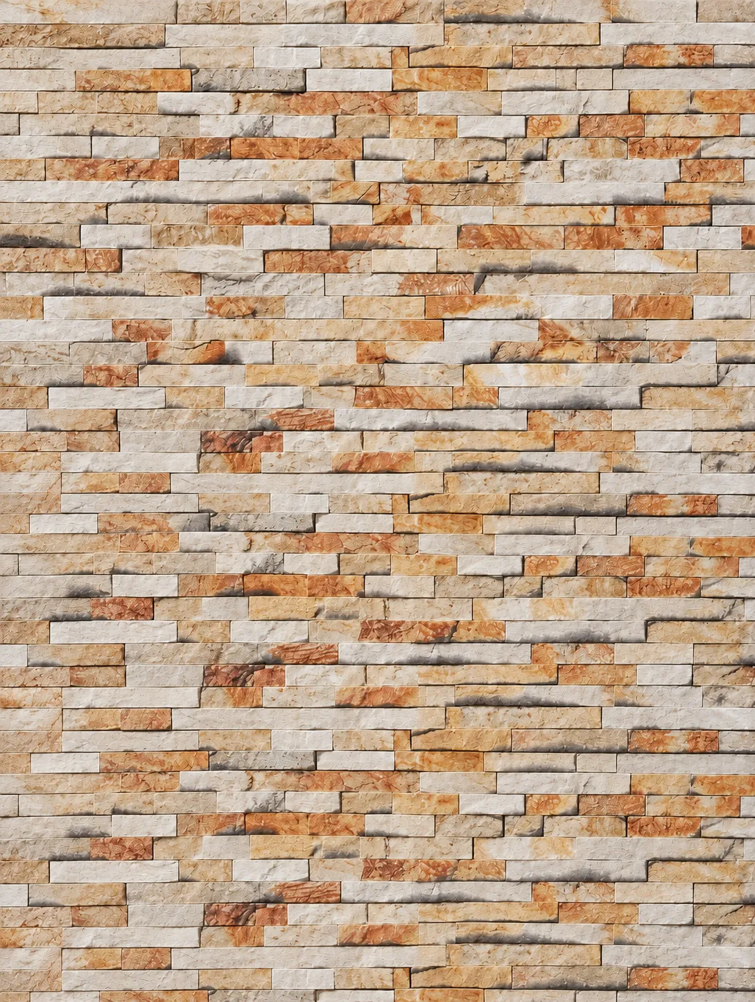 Textura de muro de piedra apilada